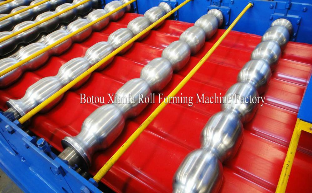 Roof Profile Double Panel Roll Forming Machine