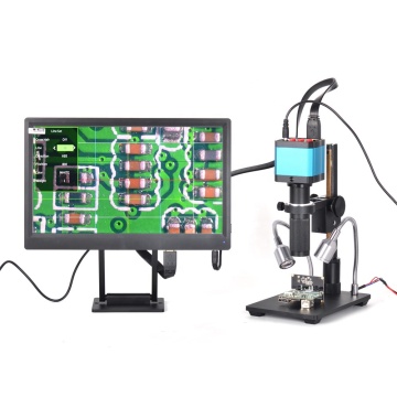 HD 14 Million Pixel Microscope Industrial Camera with 11.6" Monitor for Mobile Phone Repair and Detection