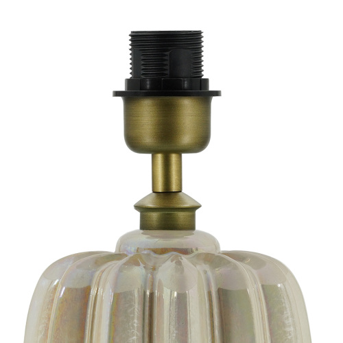 Abajur de mesa de cerâmica de cor gradiente alto