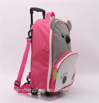 2015 new brand names wholesale trolley bag for school kids