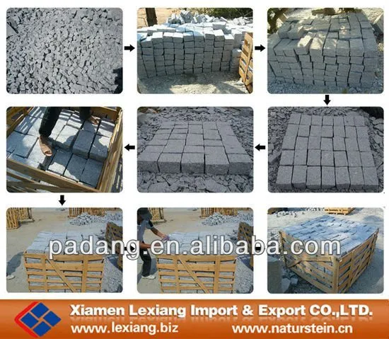 Granite G603 paving block