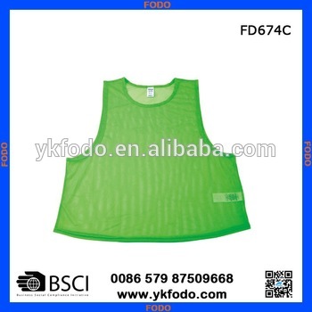 football training mesh vests,soccer & football training vest bibs,football vest(FD674C)