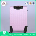 Pink vintage suitcase travel luggage