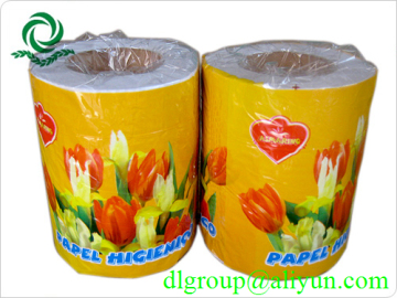 Hot sale hotel toilet tissue/customized logo wrapping tissue paper/oem supplier
