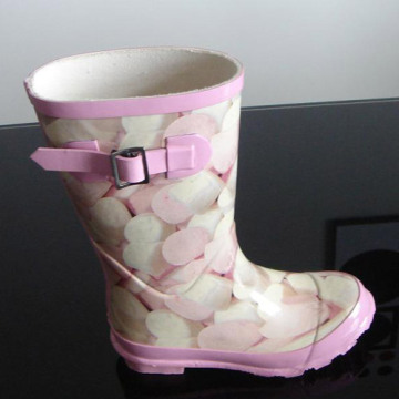 ladies rubber rain boots