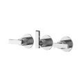 Instalação escondida Brass Double Leaver Bath Mixer