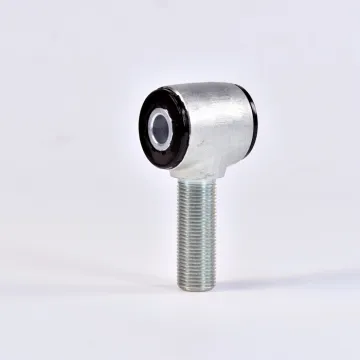 Forged Steel Poly Bushing 5/8-18 RH Thread 4-Bar Rod End for Straight Shank