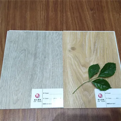 virgin material waterproof click system SPC vinyl floor