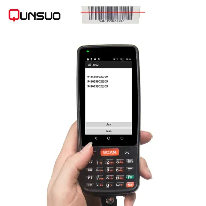 android rfid handheld 1d laser barcode reader