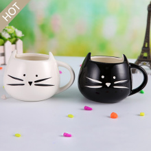 Cerâmico lindo gato caneca de café