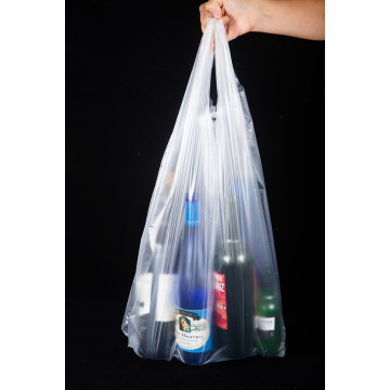 Transparent PE Plastic Shopping Bag