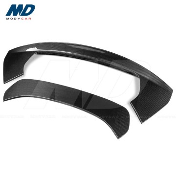 Track Version Dry Carbon Fiber Rear Spoiler for 2020-2022 Ferrari SF90