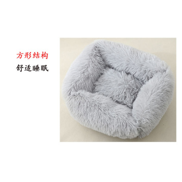 Nid de couchage long nid carré en peluche