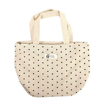 Fashionable Shopping Bag, Made of Canvas, Customized Sizes and Colors are AcceptedNew