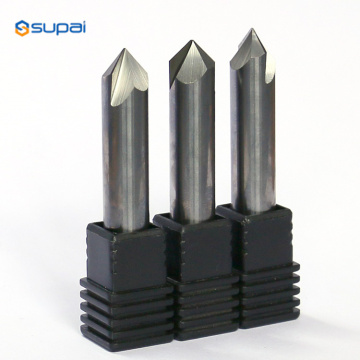 การเคลือบมุม 60 องศา Chamfer End Mill