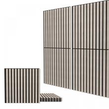 Home decorative wood slat acoustic wall panels