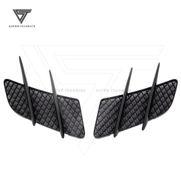 Griglia di sfiato in cofano anteriore in fibra di carbonio per Mercedes-Benz R197 AMG SLS (2011-2014)