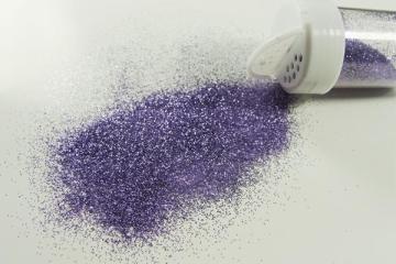 Dark Violet Metallic Glitter