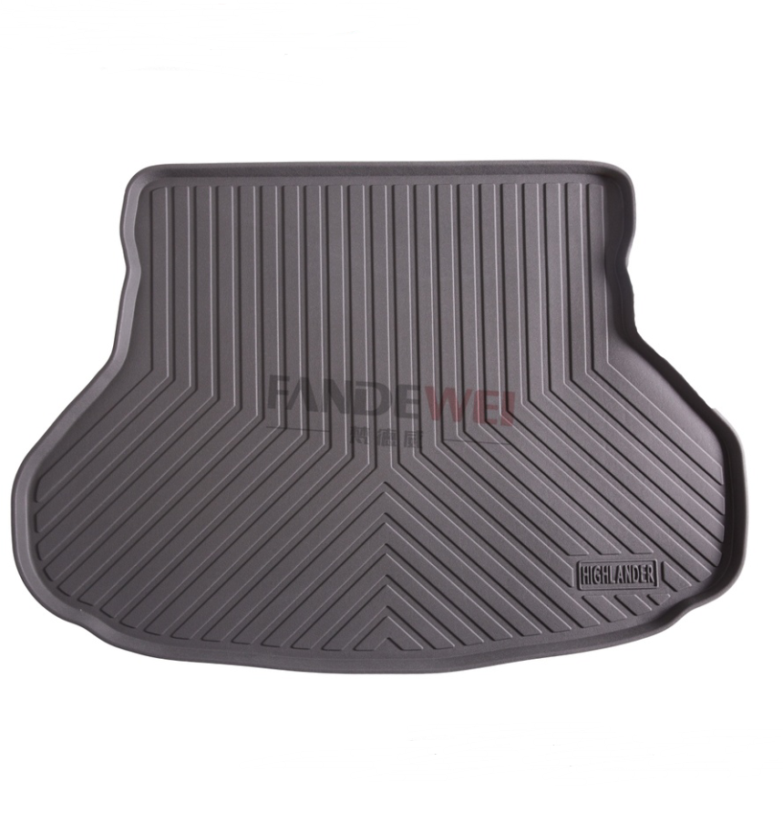 tpv durable waterproof trunk mats for Toyota Alphard