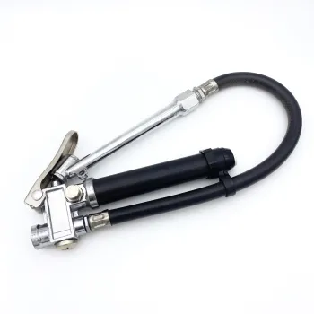 3-in-1 Inflator Gauge: Inflate, Deflate, Test Tire Pressure