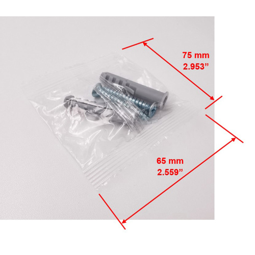 Pack of Self-tapping Screw and Drywall Plug