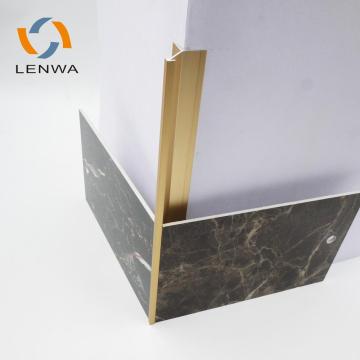 LENWA ALUMINIUM Free Sample Wall Edges Trim Aluminum Strips for Wall Protection