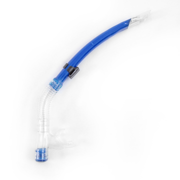 PVC Snorkel Breathing Tube with Mouthpiece for Diving and Snorkeling