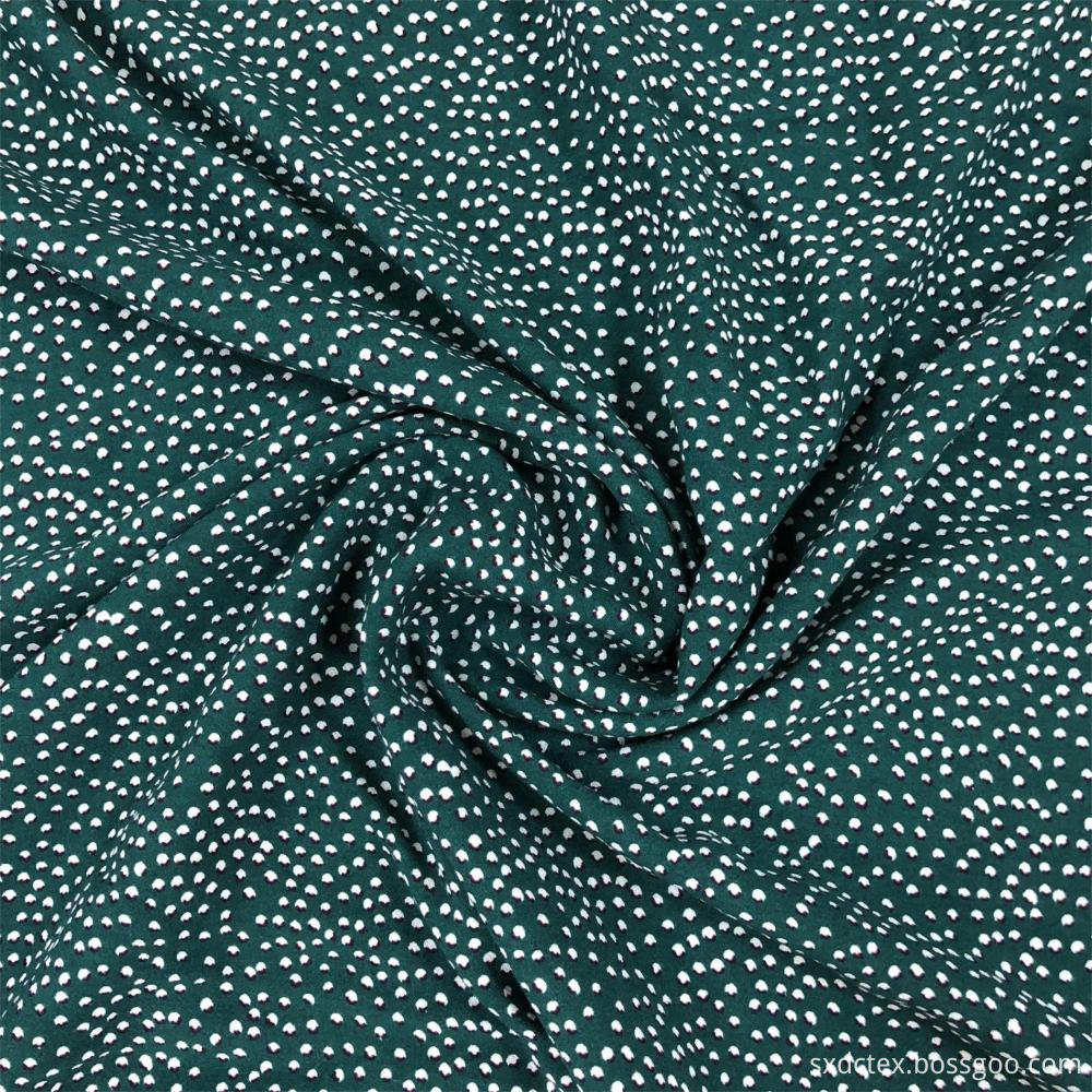 woven viscose soft rayon diamond crepe printed fabric
