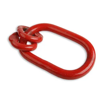 Alloy Steel A347 Master Link Assembly, Red Painted, Rigging Hardware