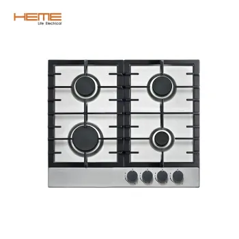 China Factory Custom Stainless Steel 4 Burner Built-In Gas Cooktop