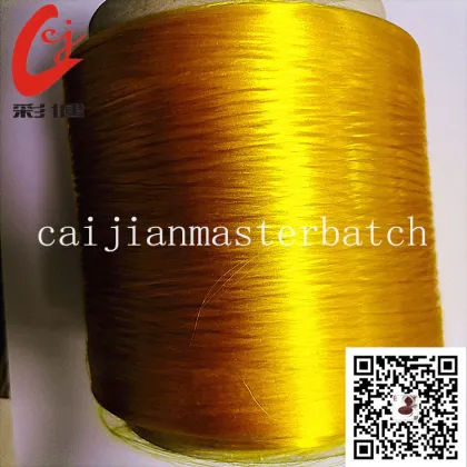 golden PET polyester silk masterbatch