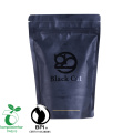 500 g de paquete de café negro de papel biodegradable