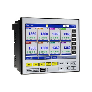 7 Inch 12 Channel RS485 Paperless Recorder - Multipurpose Water Level Pressure Data Logger