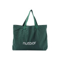 Reusable Oversize Cotton Canvas Tote For Daily Use