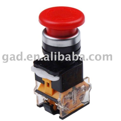 GA4D-11ZS CNGAD 40mm red electrical emergency push lock turn reset button switch