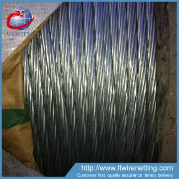 6 years' experience Factory 1x7 8mm Galvanized PC Strand wire/steel wire strand