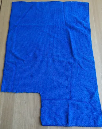 Microfiber car wash towel