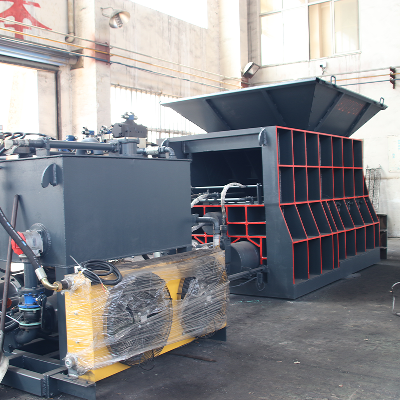 hydraulic baling press