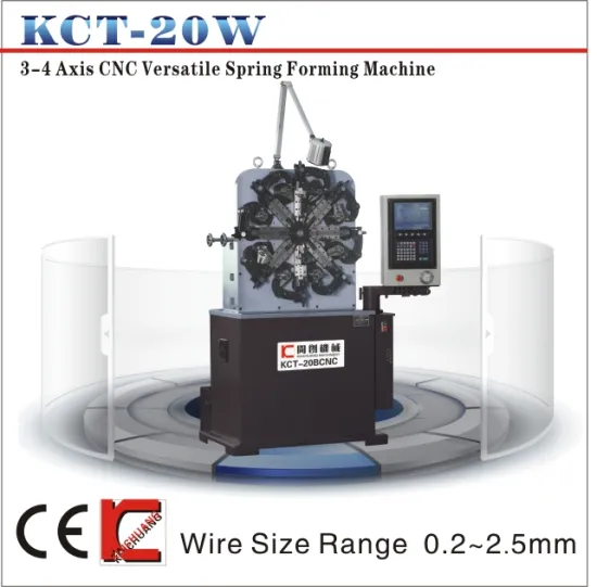 0.2-2.5mm CNC Versatile Spring Making Machine&Extension/Torsion Spring Forming Machine