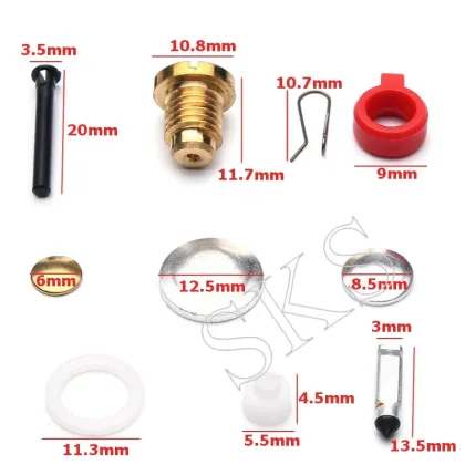 Carburetor Repair Rebuild Kit for Johnson & Evinrude 4-15 HP Motors