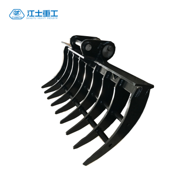 Factory Price Brand New Pin Center Adjustable Stick Rake for Excavator