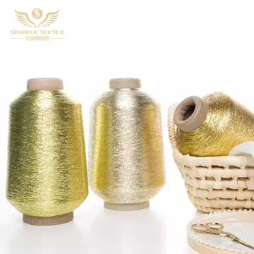 Wholesale 12 Micron/23 Micron Gold Metallic Yarn and Thread