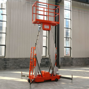 High Quality Double Aluminum Mast Lift