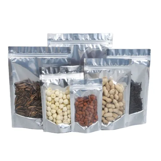 Aluminum Foil Mylar Food Grade Pouch with Zipper