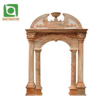 Custom High Quality Natural Stone Marble Carved Door Surrounds