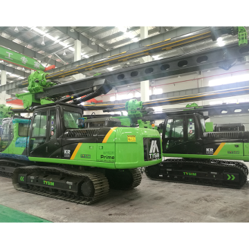TYSIM Experienced Factories 90kN Torque Long Reach Foundation Borehole Hydraulic Crawler Pile Driver