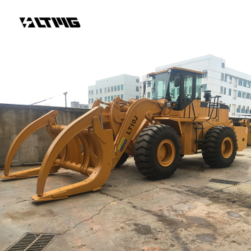 LTMG Cargador de ruedas de 10 toneladas de alta calidad con Grapple de registro en venta