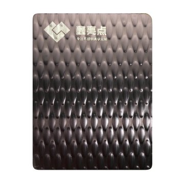 Revestimento colorido em aço inoxidável 8