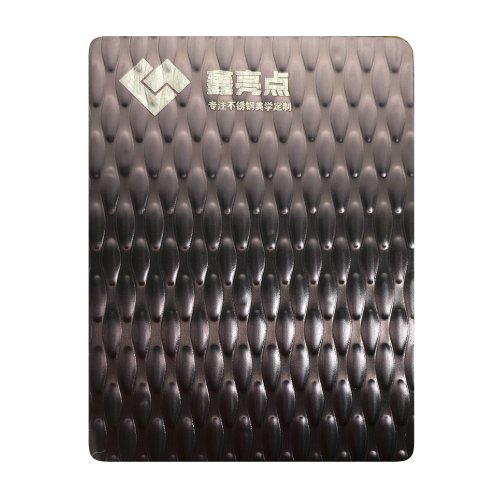 Revestimento colorido em aço inoxidável 8