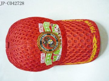3D embroidered polyester sport cap